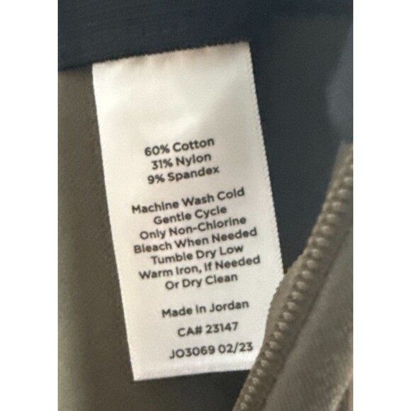 Talbots Portland Pants Green Women's Size 16 NWT - Picture 9 of 13